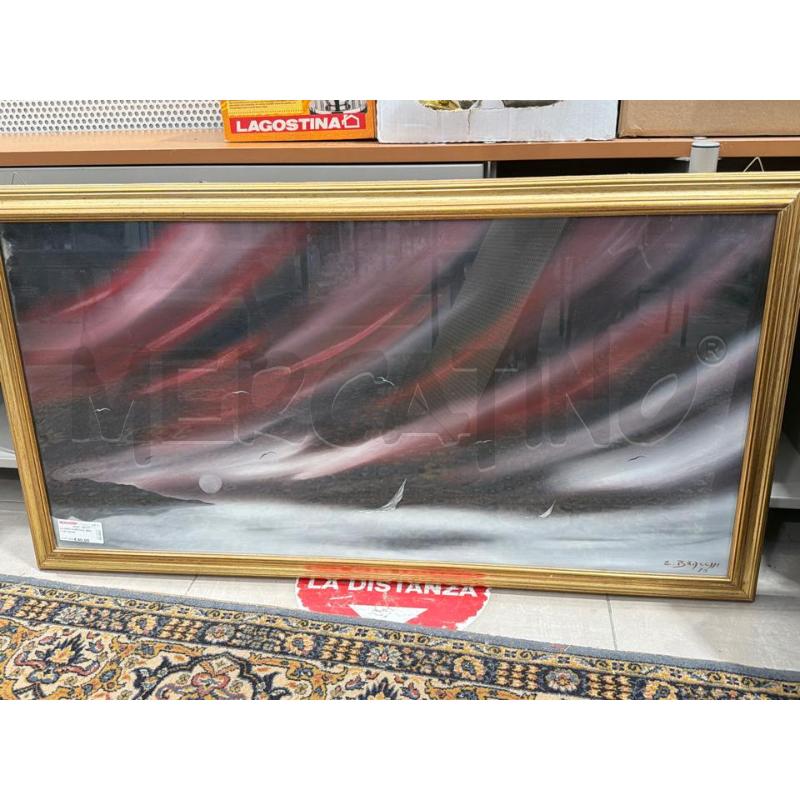 QUADRO A FIRMA E. BRACCHI 100X50 | Mercatino dell'Usato San giovanni teatino 1