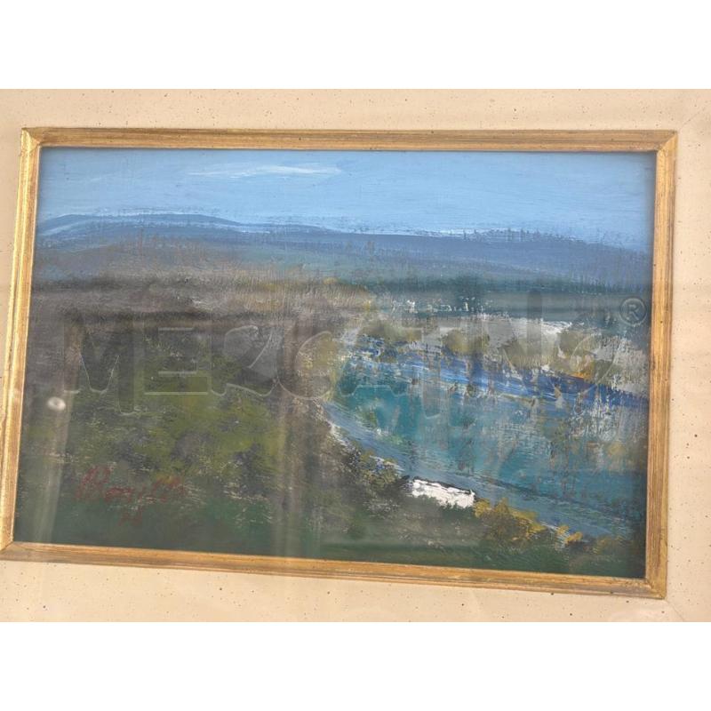 QUADRO A FIRMA FRANCO BORRELLO 20X30 | Mercatino dell'Usato San giovanni teatino 1