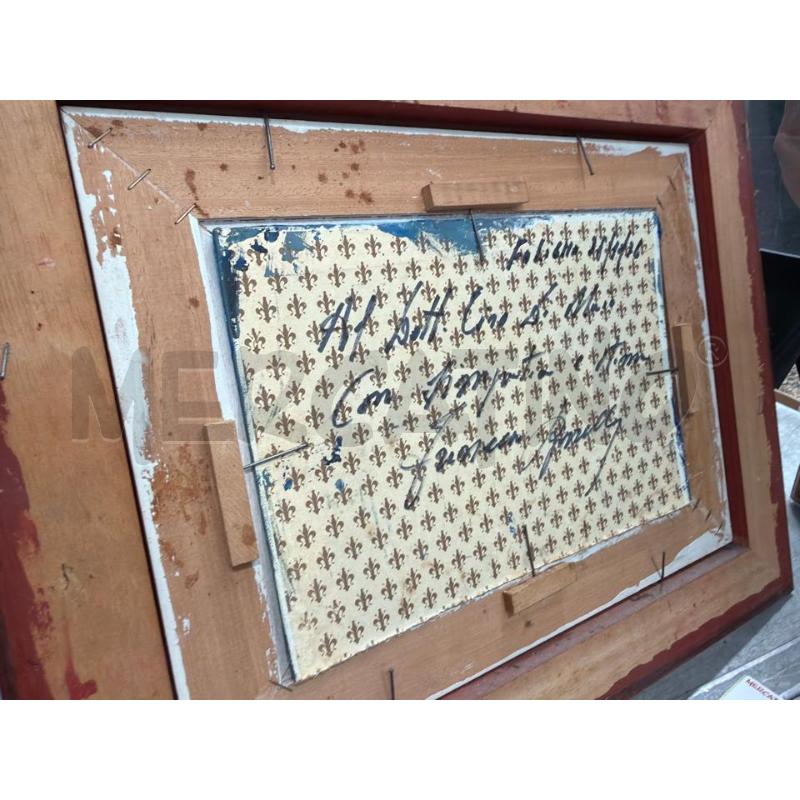 QUADRO A FIRMA FRANCO BORRELLO 20X30 | Mercatino dell'Usato San giovanni teatino 3