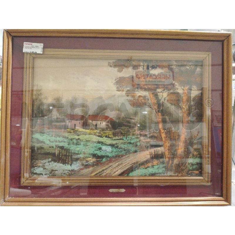 QUADRO A FIRMA G.RINO PAESAGGIO  | Mercatino dell'Usato San giovanni teatino 1