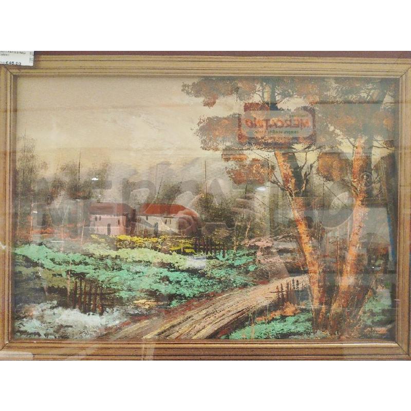 QUADRO A FIRMA G.RINO PAESAGGIO  | Mercatino dell'Usato San giovanni teatino 2