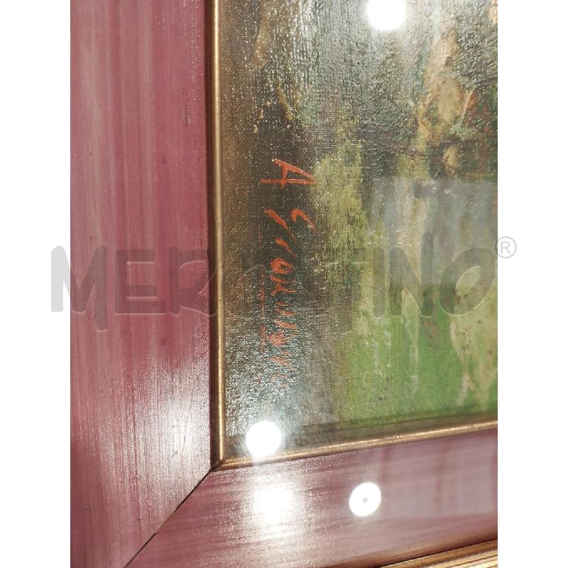 QUADRO A FIRMA GIORDANO PAESAGGIO | Mercatino dell'Usato San giovanni teatino 2