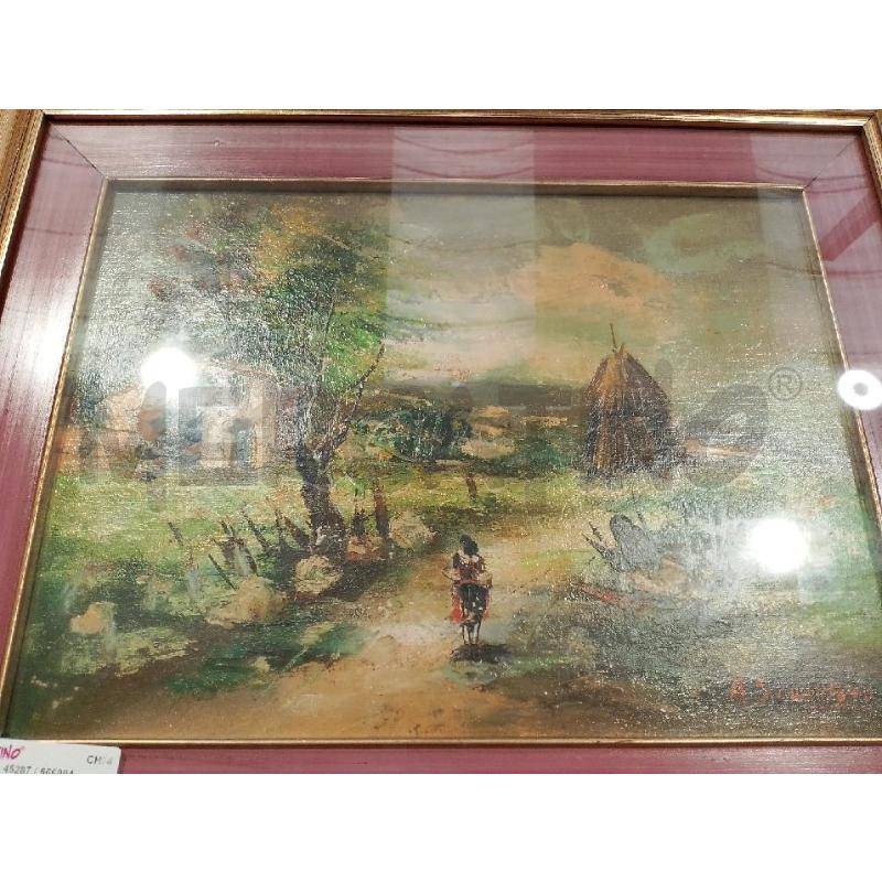 QUADRO A FIRMA GIORDANO PAESAGGIO | Mercatino dell'Usato San giovanni teatino 3