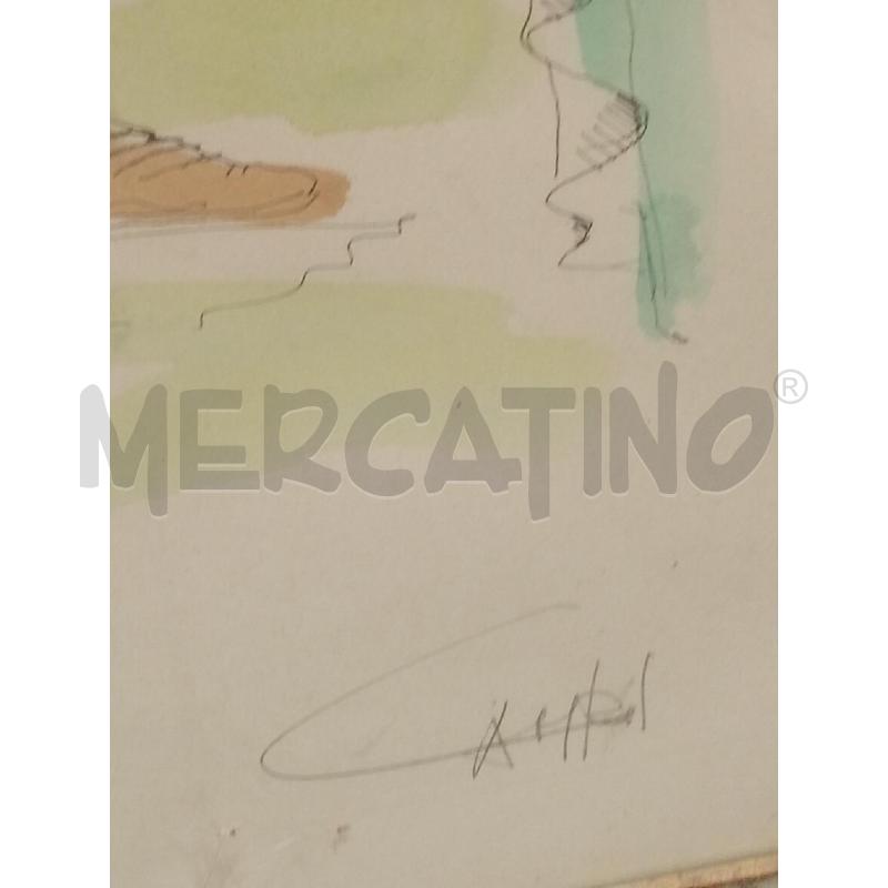 QUADRO A FIRMA GIOVANNI CAPPIELLO CLOWN | Mercatino dell'Usato San giovanni teatino 3