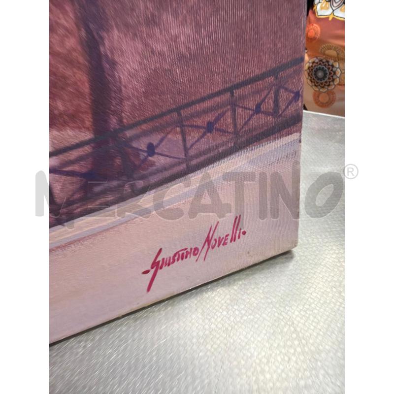 QUADRO A FIRMA GIUSTINO NOVELLI 50X50CM | Mercatino dell'Usato San giovanni teatino 2