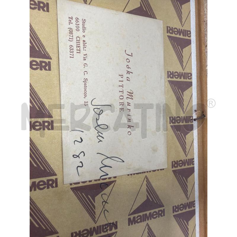 QUADRO A FIRMA J MURINKO  | Mercatino dell'Usato San giovanni teatino 4
