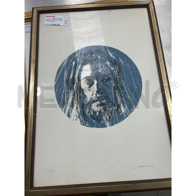 QUADRO A FIRMA LUCIANO PRIMAVERA | Mercatino dell'Usato San giovanni teatino 1