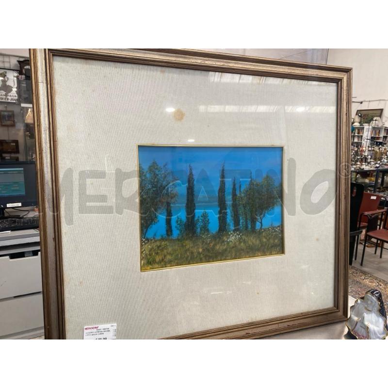 QUADRO A FIRMA MICHELOTTO 40X30 CORNICE 72X80CM | Mercatino dell'Usato San giovanni teatino 2