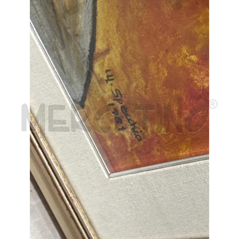 QUADRO A FIRMA M SPECCHIO | Mercatino dell'Usato San giovanni teatino 2