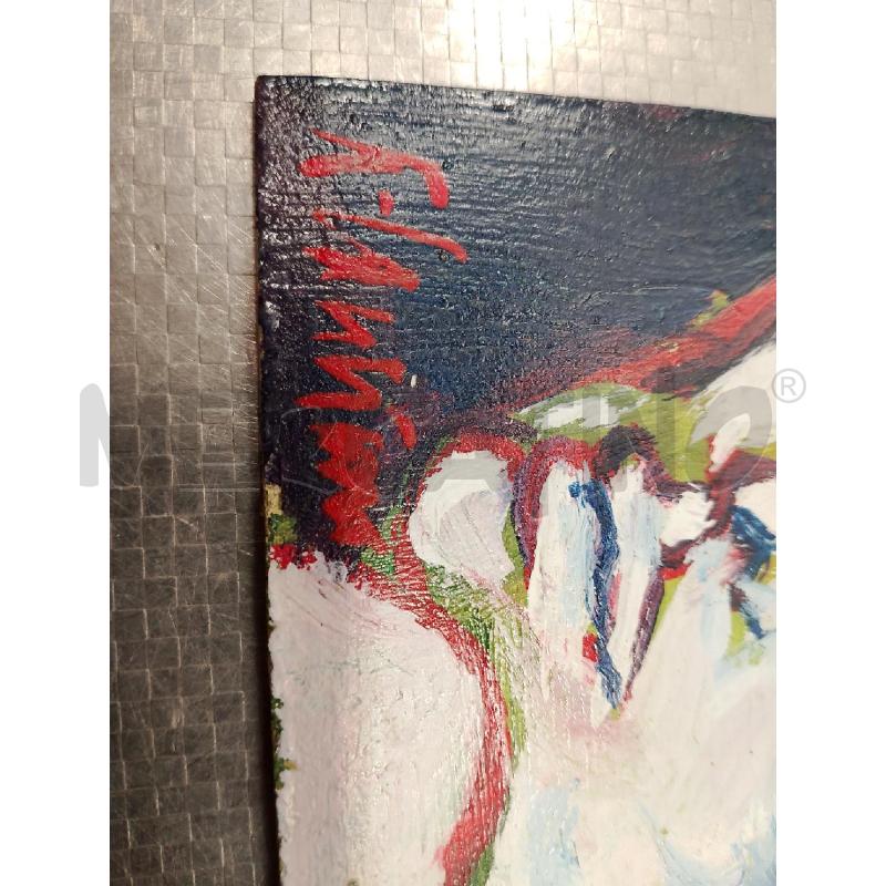 QUADRO A FIRMA NATALE FILAGNINO COPPIA VOLTO DONNA | Mercatino dell'Usato San giovanni teatino 5