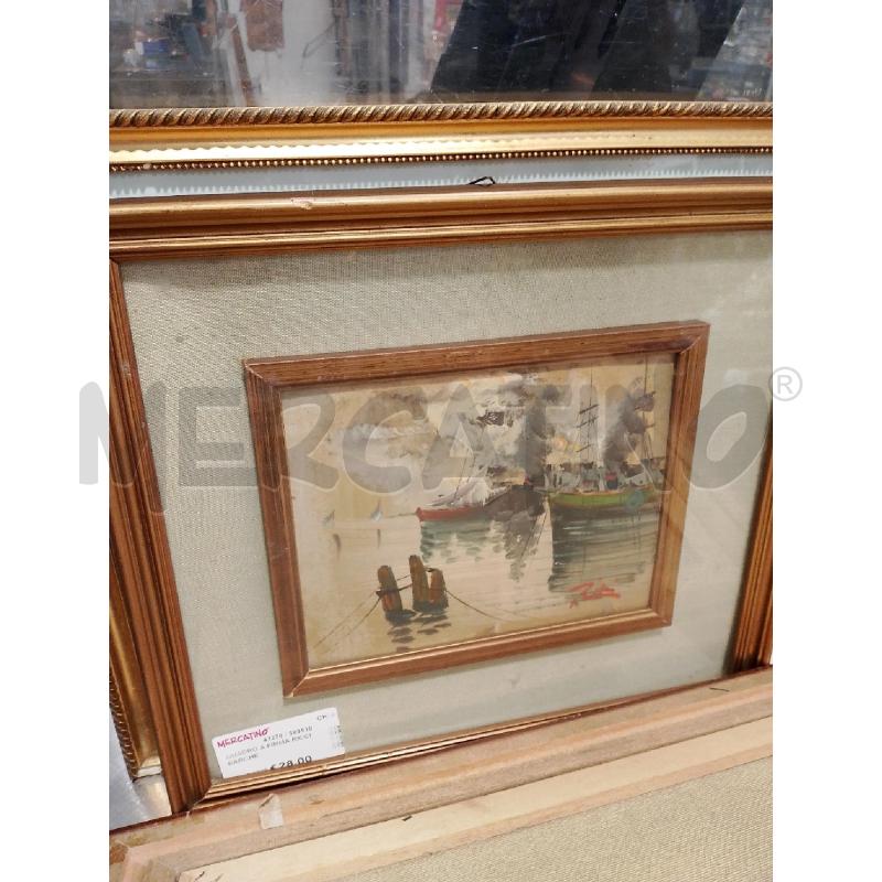 QUADRO A FIRMA RICCI BARCHE | Mercatino dell'Usato San giovanni teatino 3