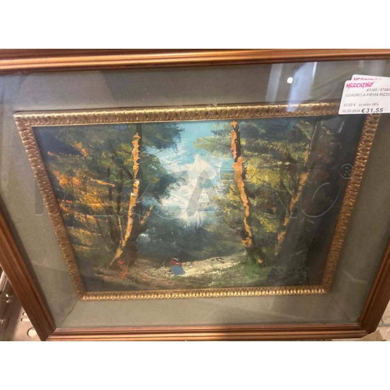 QUADRO A FIRMA RIZZO | Mercatino dell'Usato San giovanni teatino 1