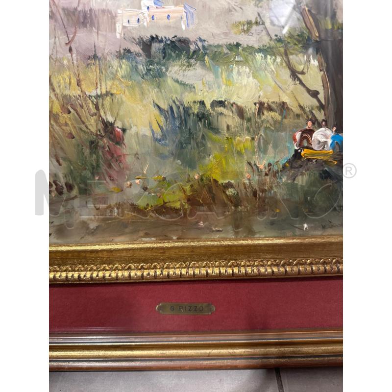 QUADRO A FIRMA RIZZO PAESAGGIO | Mercatino dell'Usato San giovanni teatino 2