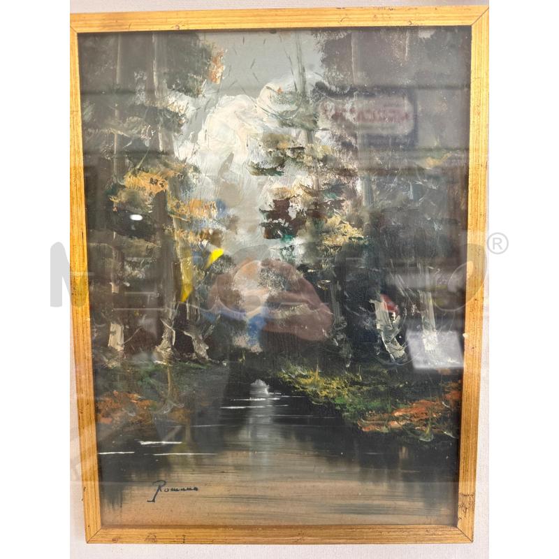 QUADRO A FIRMA ROMANO FIUME | Mercatino dell'Usato San giovanni teatino 1