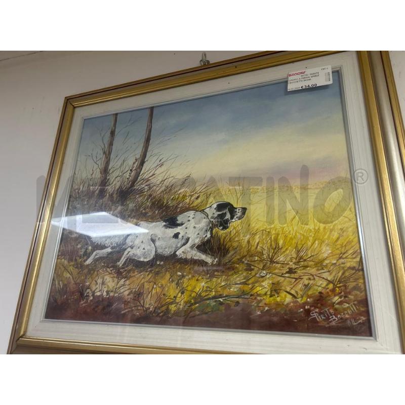 QUADRO A FIRMA SPIRITO BOZZETTI 50X40 | Mercatino dell'Usato San giovanni teatino 1