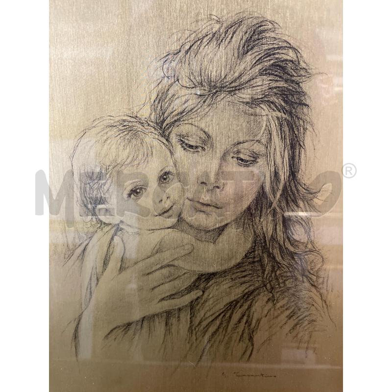 QUADRO A FIRMA TARANTINO DORATO | Mercatino dell'Usato San giovanni teatino 2