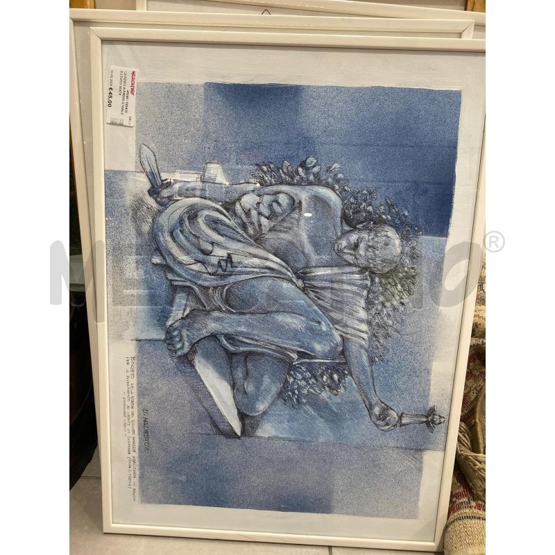 QUADRO A FIRMA U MALVESTUTO 50X70 | Mercatino dell'Usato San giovanni teatino 2