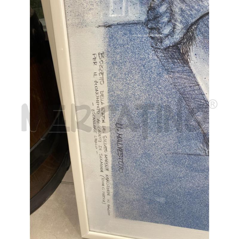 QUADRO A FIRMA U MALVESTUTO 50X70 | Mercatino dell'Usato San giovanni teatino 3