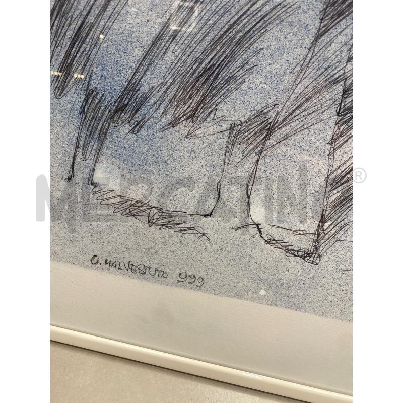 QUADRO A FIRMA U MALVESTUTO 50X70 | Mercatino dell'Usato San giovanni teatino 3