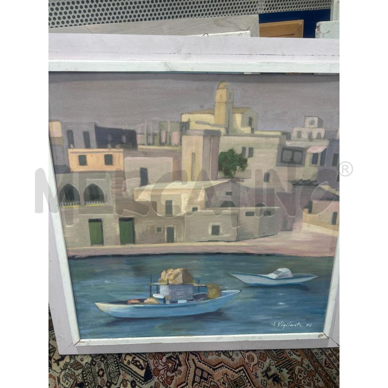 QUADRO A FIRMA VIGILANTE CASETTE ROSA | Mercatino dell'Usato San giovanni teatino 1