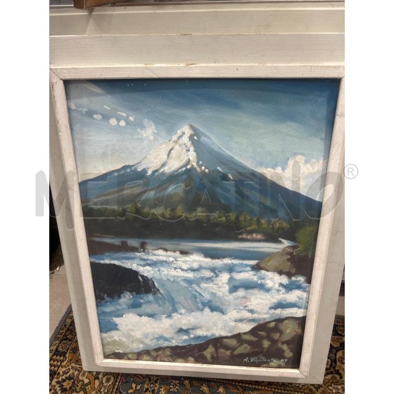 QUADRO A FIRMA VIGILANTE LAGO | Mercatino dell'Usato San giovanni teatino 1