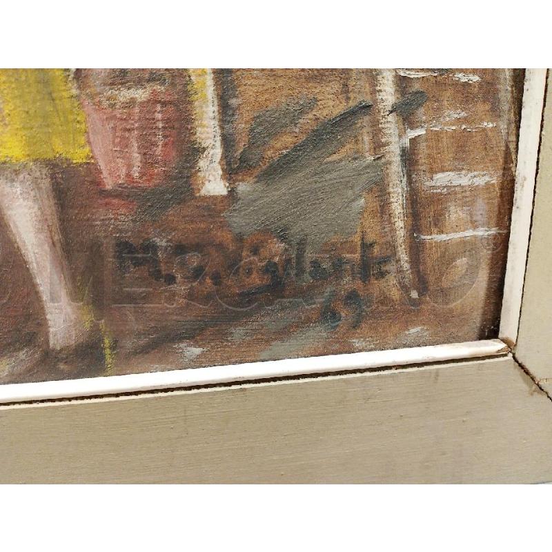 QUADRO A FIRMA VIGILANTE LA VENDEMMIA | Mercatino dell'Usato San giovanni teatino 2