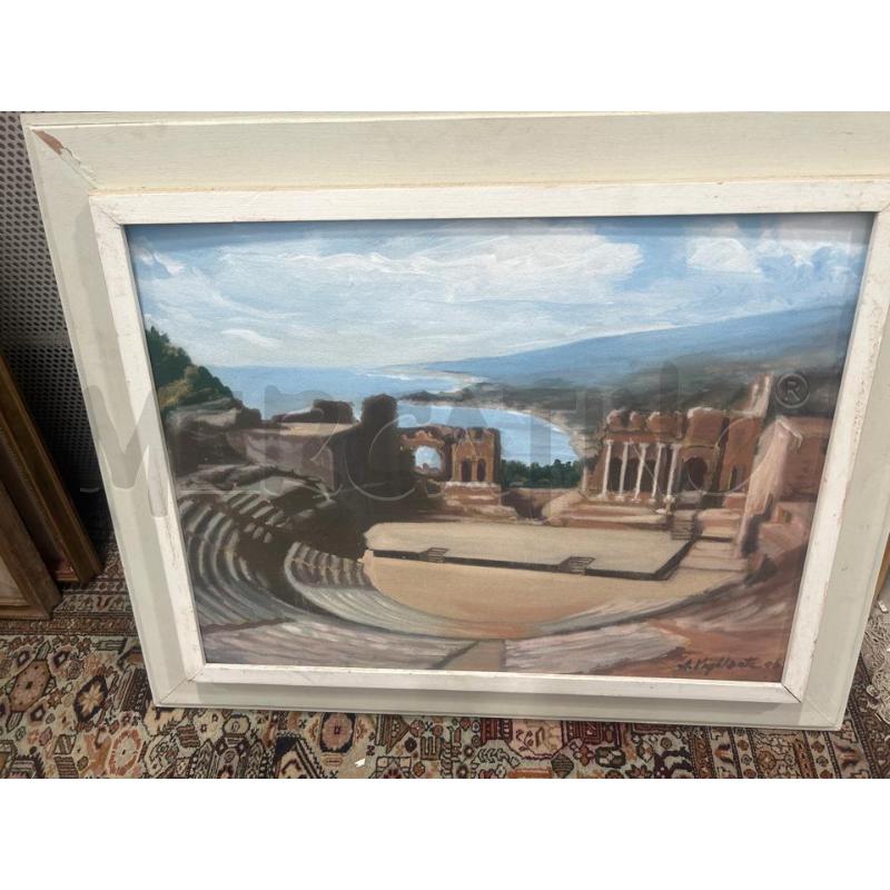 QUADRO A FIRMA VIGILANTE PAESAGGIO | Mercatino dell'Usato San giovanni teatino 1