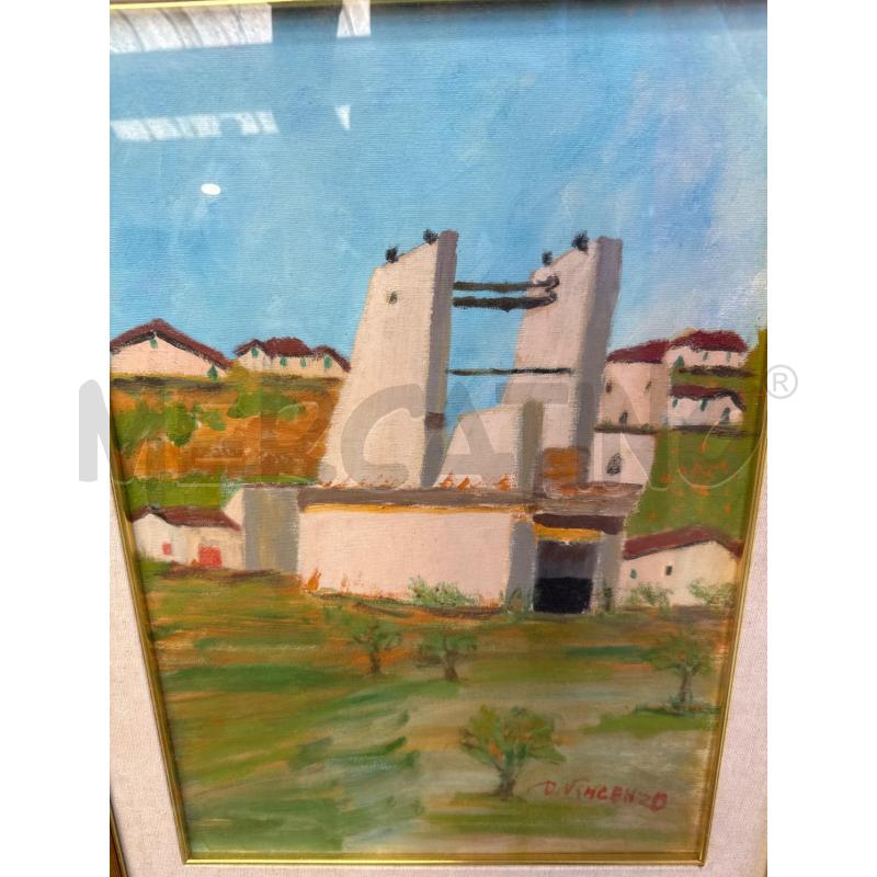 QUADRO A FIRMA VINCENZO CASETTE BIANCHE  | Mercatino dell'Usato San giovanni teatino 1
