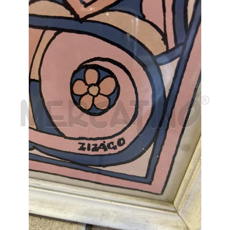 QUADRO A FIRMA ZIZAGO 60X60 | Mercatino dell'Usato San giovanni teatino 2