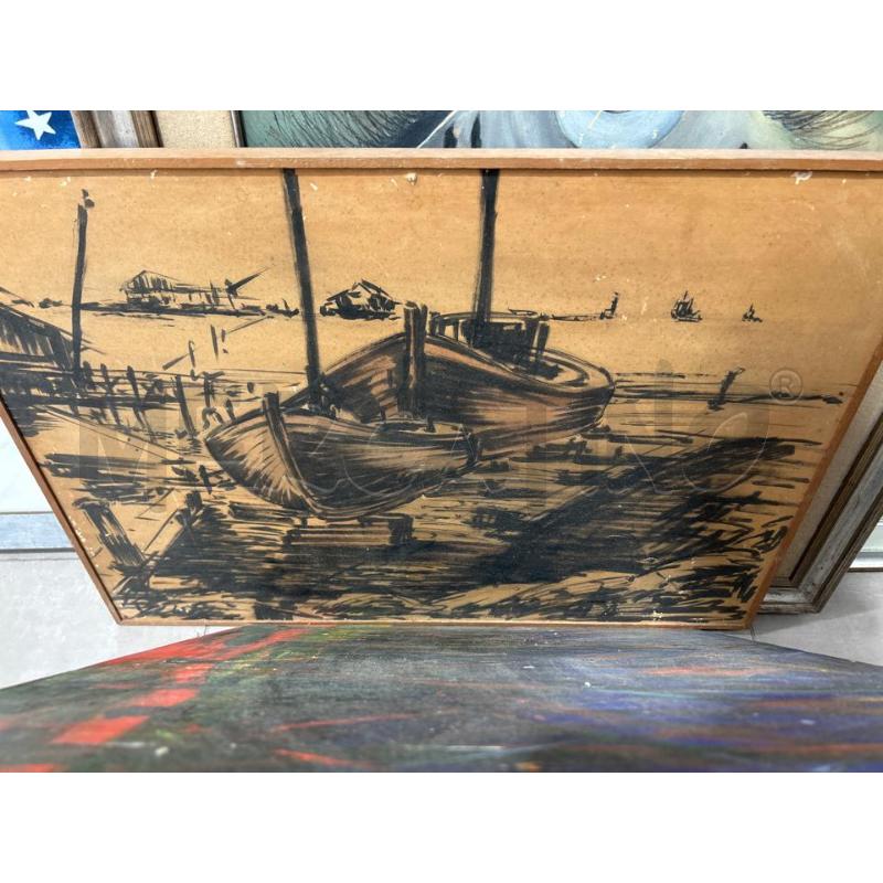 QUADRO BARCHE  | Mercatino dell'Usato San giovanni teatino 1