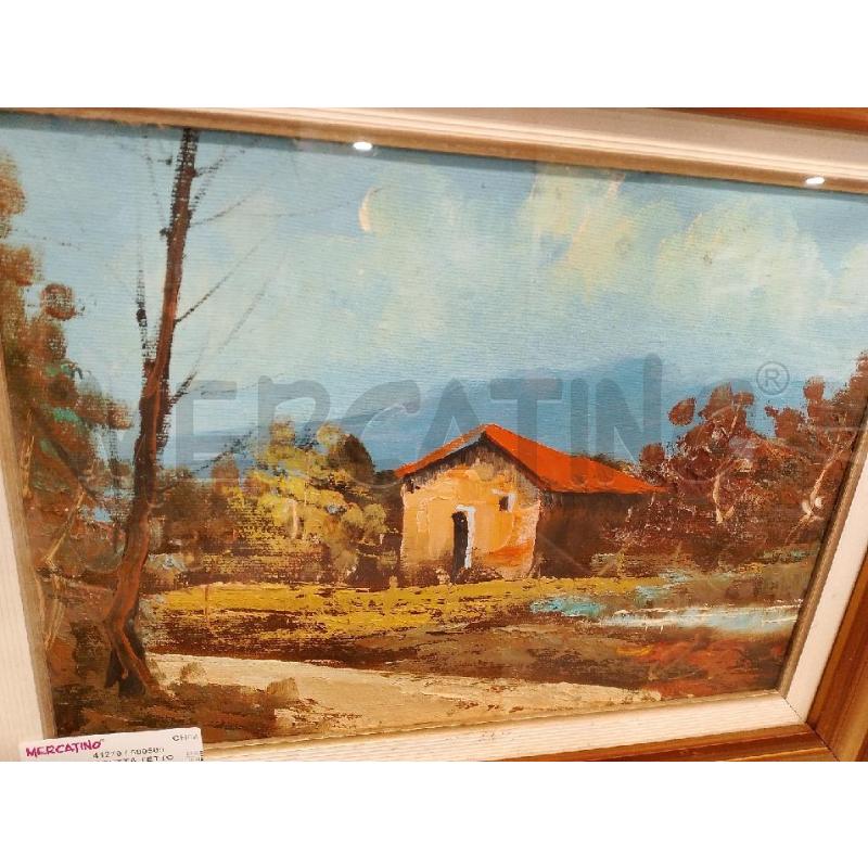 QUADRO CASETTA TETTO ARANCIONE | Mercatino dell'Usato San giovanni teatino 2