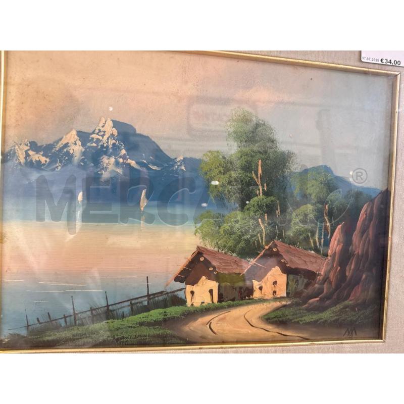QUADRO CASETTE CON MONTAGNA | Mercatino dell'Usato San giovanni teatino 1