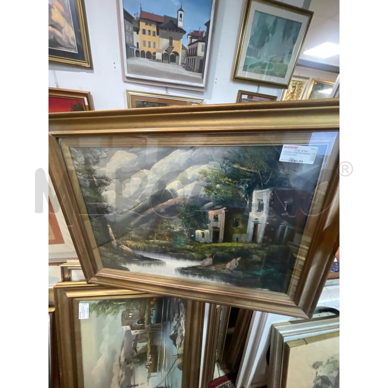 QUADRO CASETTE PAESAGGIO MONTANO | Mercatino dell'Usato San giovanni teatino 1