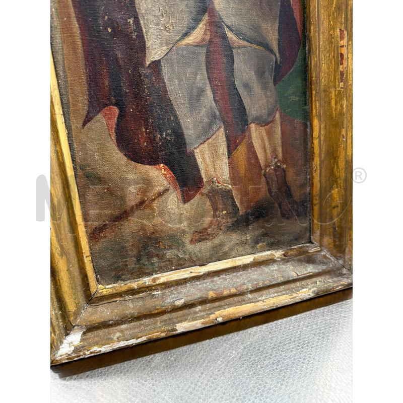 QUADRO CORNICE DORATA UOMO ANNI 30 | Mercatino dell'Usato San giovanni teatino 3
