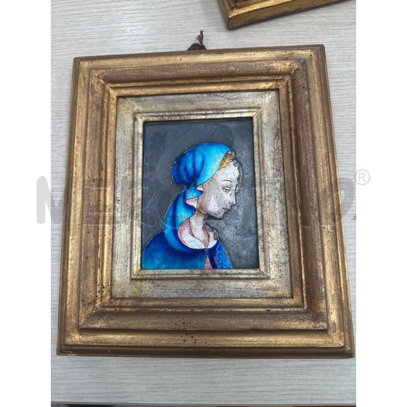 QUADRO DIPINTO A MANO CON CORNICE 24X21 | Mercatino dell'Usato San giovanni teatino 1