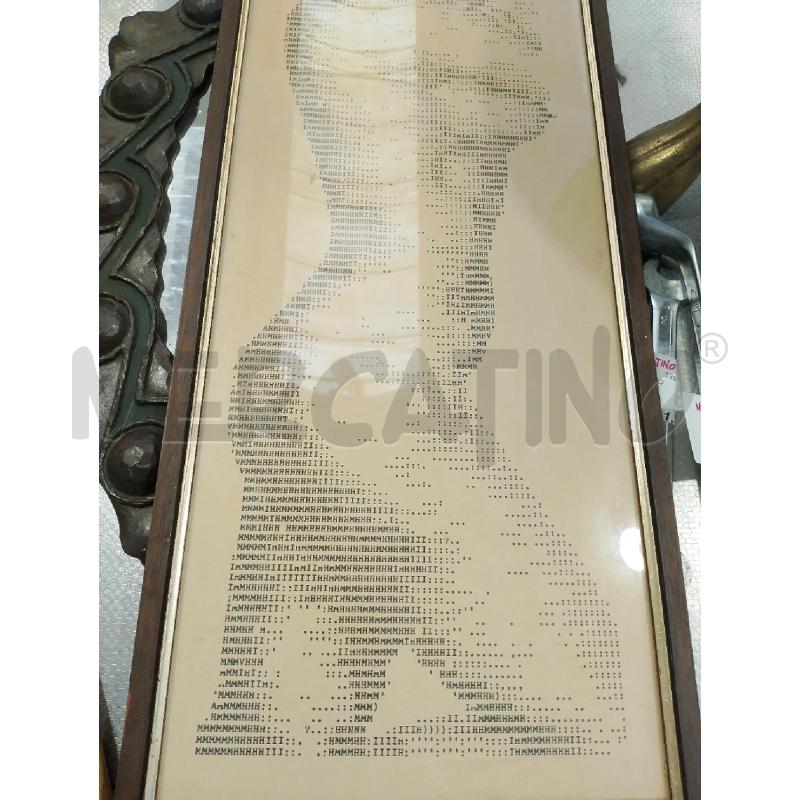 QUADRO DONNA LETTERE | Mercatino dell'Usato San giovanni teatino 3