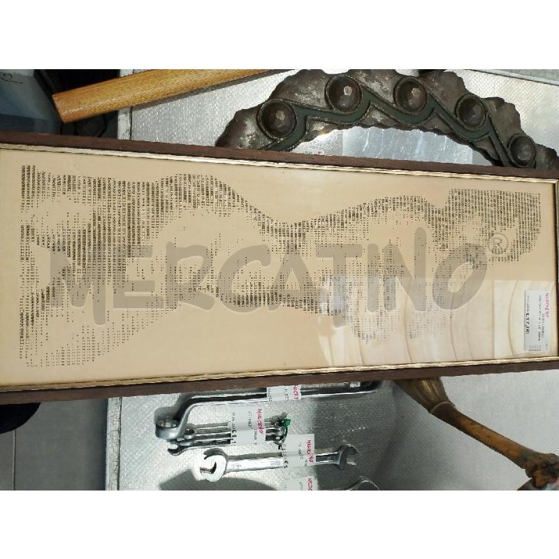 QUADRO DONNA LETTERE | Mercatino dell'Usato San giovanni teatino 4