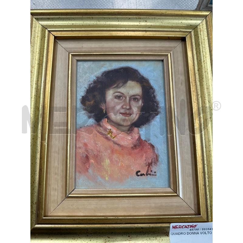 QUADRO DONNA VOLTO | Mercatino dell'Usato San giovanni teatino 2