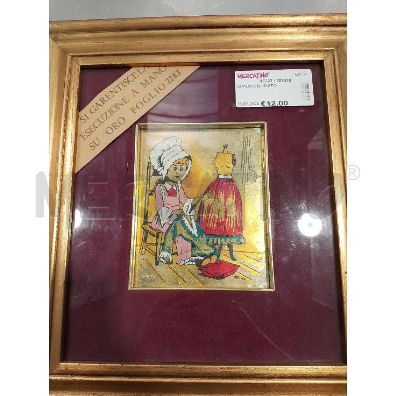 QUADRO DORATO | Mercatino dell'Usato San giovanni teatino 2