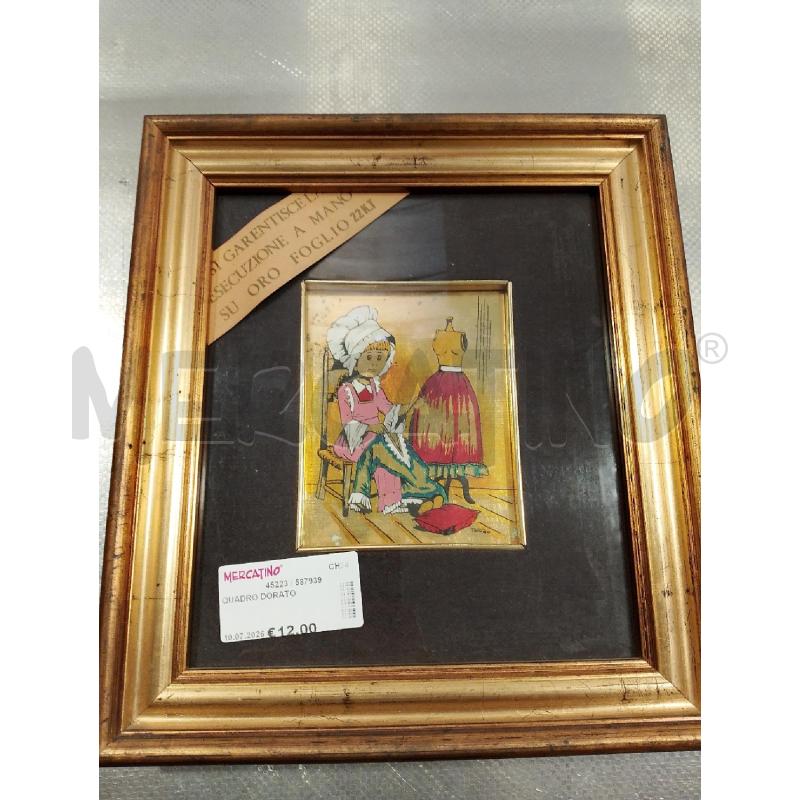 QUADRO DORATO | Mercatino dell'Usato San giovanni teatino 2
