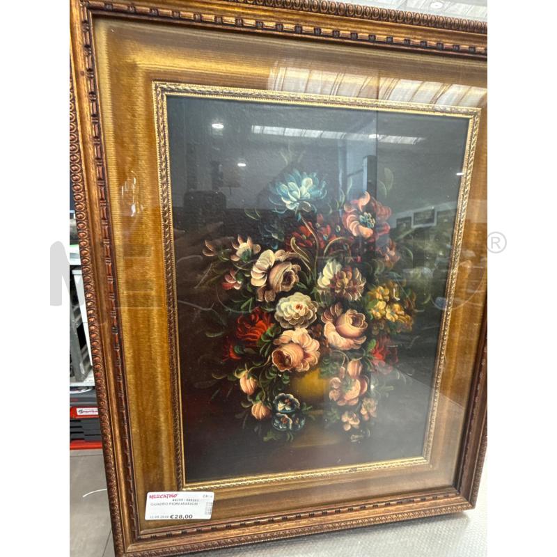 QUADRO FIORI 45X53CM | Mercatino dell'Usato San giovanni teatino 1
