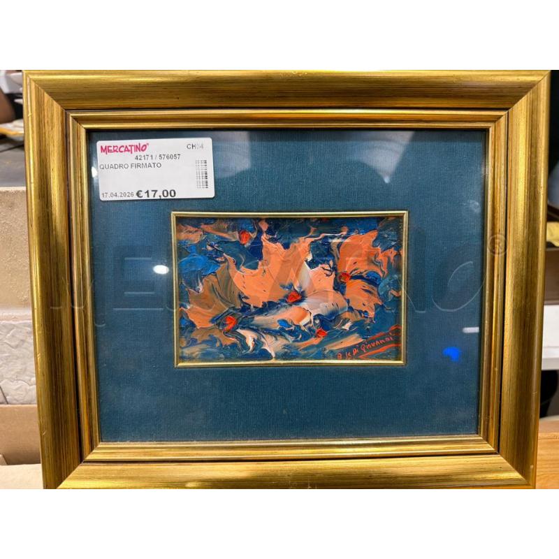QUADRO FIRMATO | Mercatino dell'Usato San giovanni teatino 2