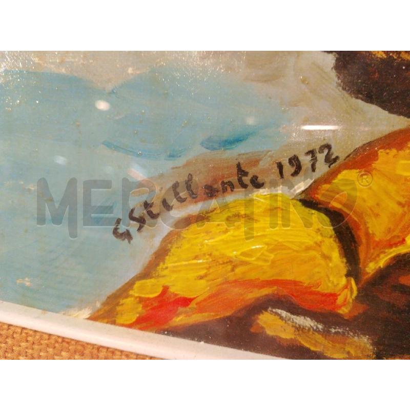 QUADRO FIRMATO BARCA CASA MARE | Mercatino dell'Usato San giovanni teatino 2
