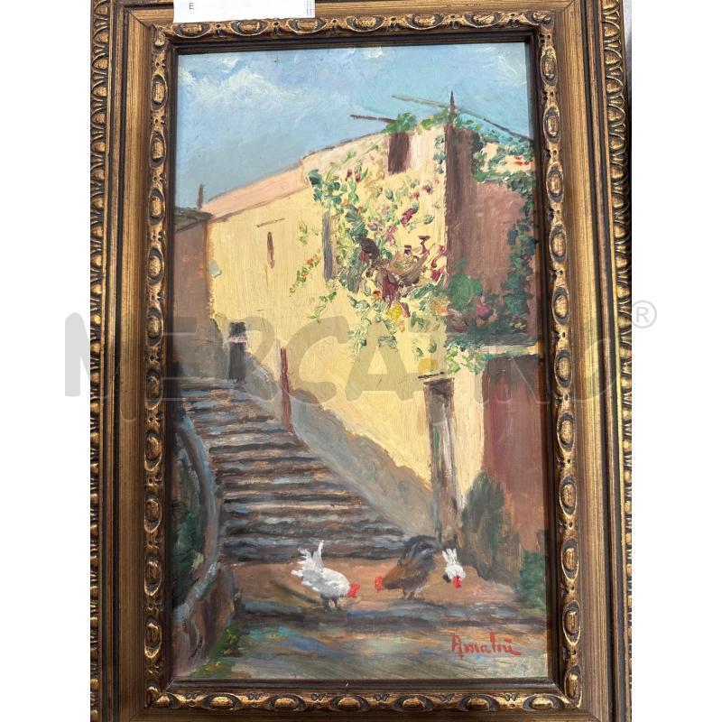 QUADRO FIRMATO GALLINE | Mercatino dell'Usato San giovanni teatino 1