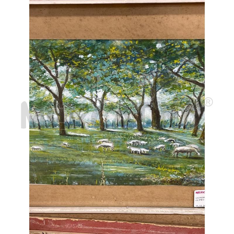 QUADRO FIRMATO PAESAGGI PECORELLE | Mercatino dell'Usato San giovanni teatino 2