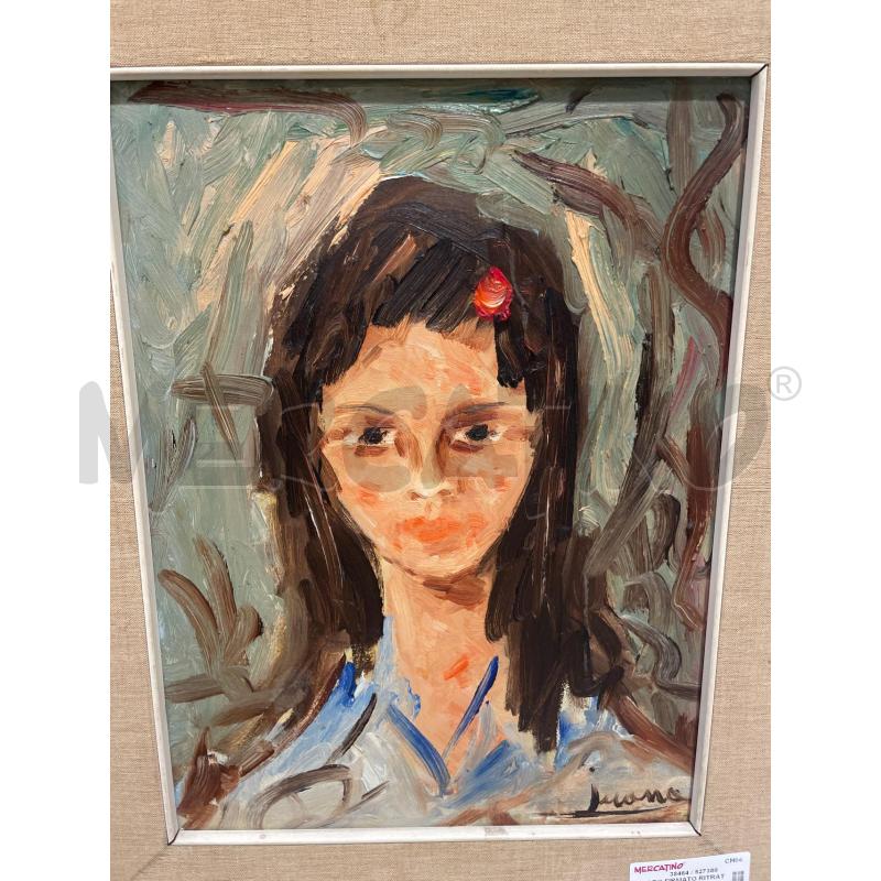 QUADRO FIRMATO RITRATTO | Mercatino dell'Usato San giovanni teatino 1