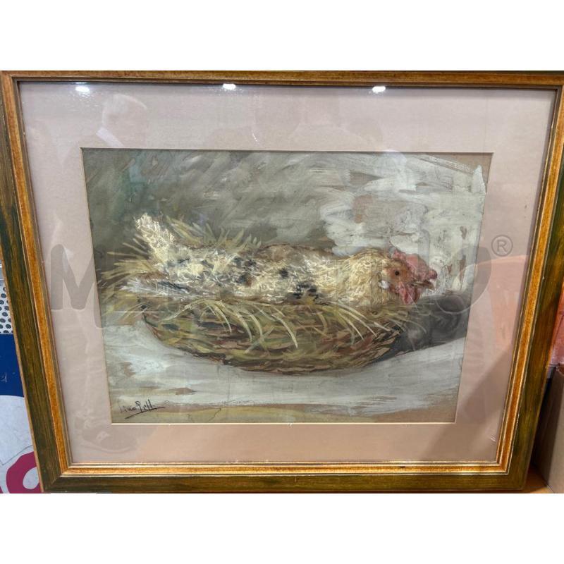 QUADRO GALLINA CON NIDO | Mercatino dell'Usato San giovanni teatino 1