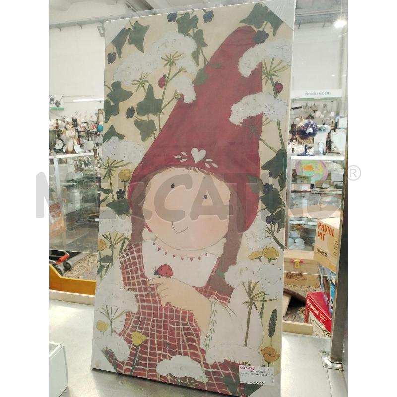 QUADRO GNOMO COCCINELLA | Mercatino dell'Usato San giovanni teatino 1