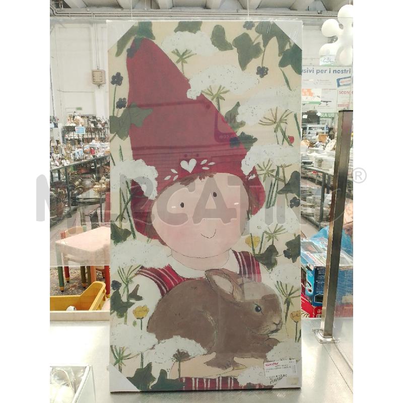 QUADRO GNOMO CONIGLIETTO | Mercatino dell'Usato San giovanni teatino 1