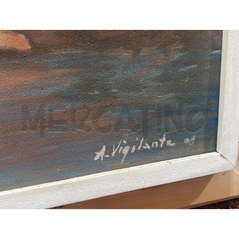 QUADRO GRANDE A FIRMA VIGILANTE | Mercatino dell'Usato San giovanni teatino 2